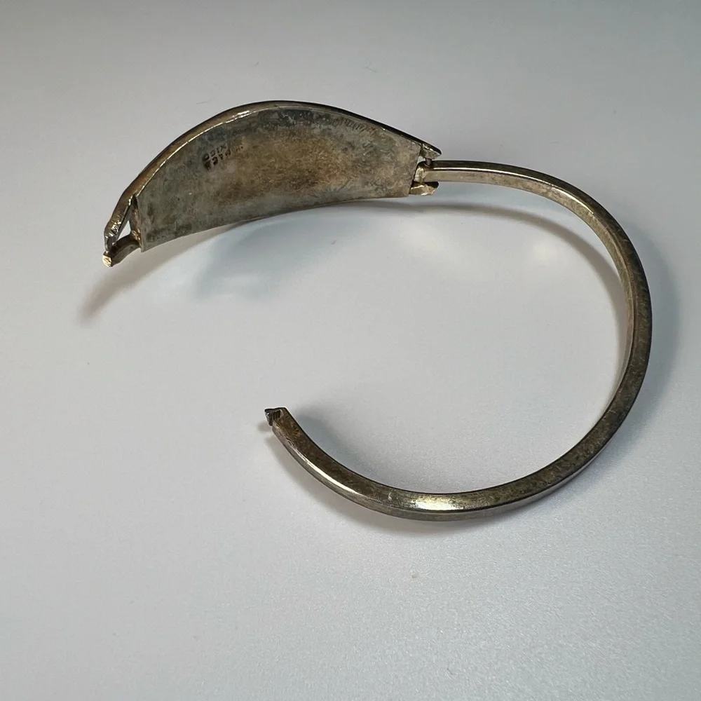Alpaca Abalone Cuff
